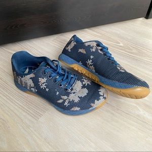 NoBull Navy Floral Sneakers